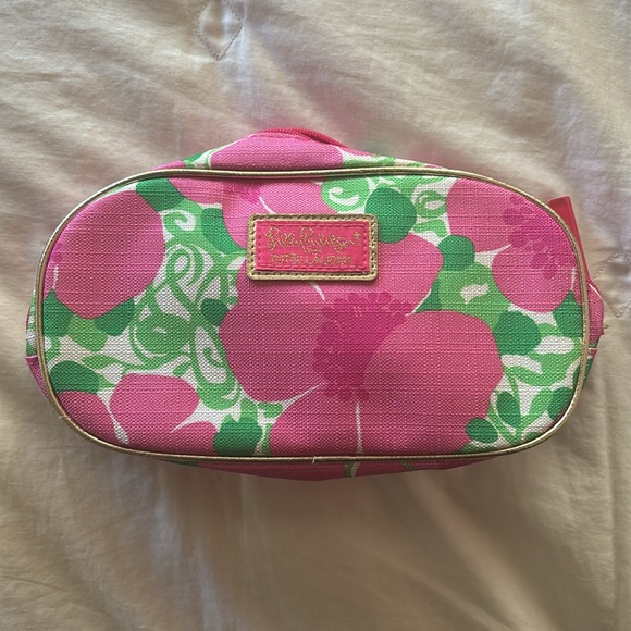 Beauty Bundle Lilly Pulitzer Cosmetic Bag Eye Tarte Brushes Masks Socks Ulta - Picture 9 of 14